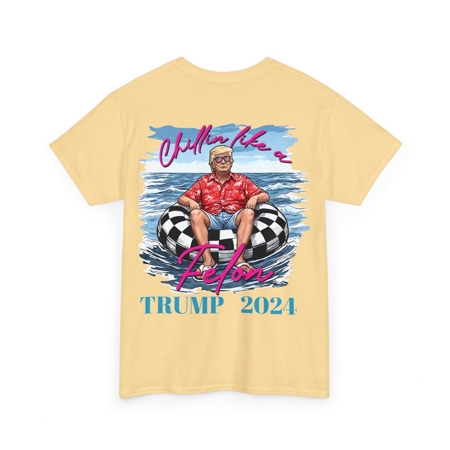 Chillin Like a Fellon! Trump 2024 T-Shirt cotton