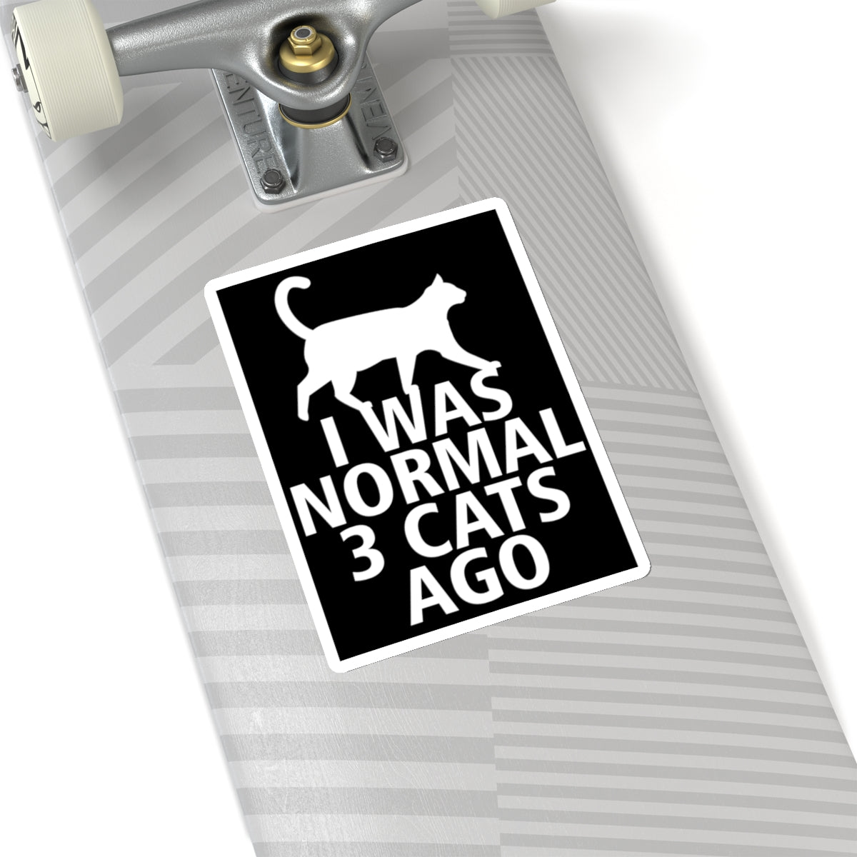 I Was Normal 3 Cats Ago! Stickers