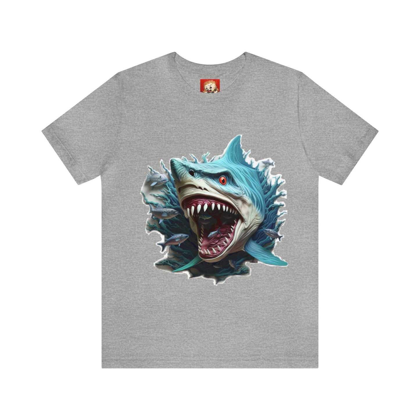 Shark attach 3D T-Shirt