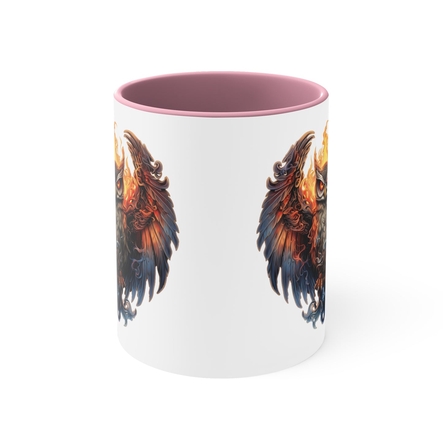 Fire Owl Accent Coffee Mug, 11oz