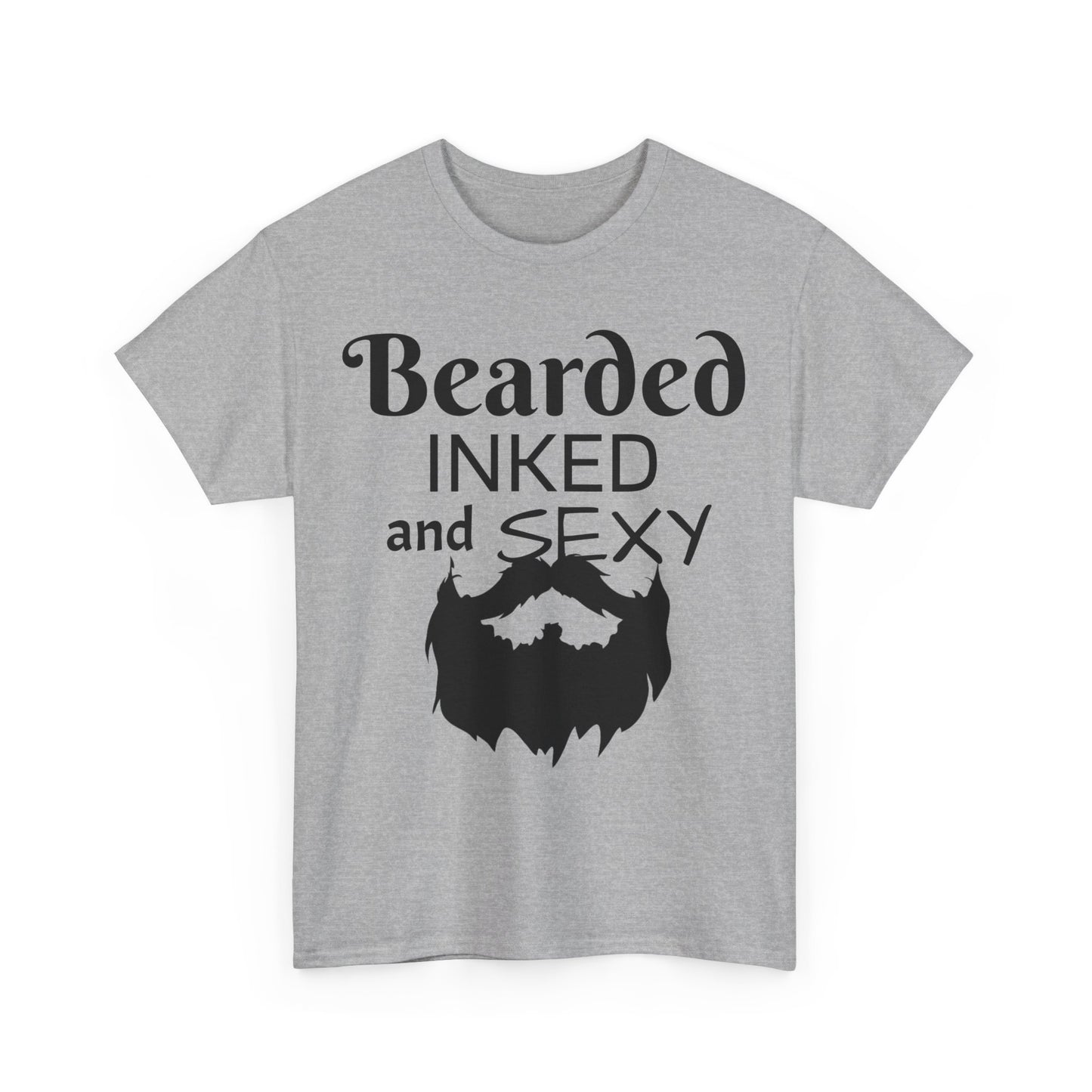 Beared and inked!  Cotton Tee