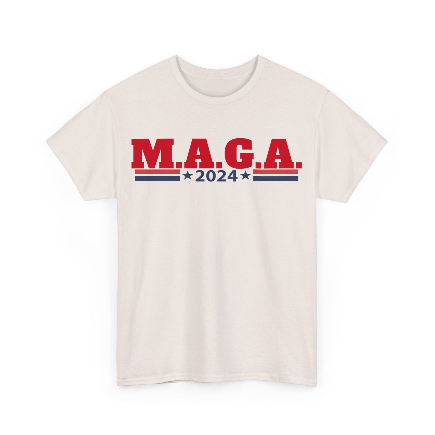 The Trump Card! MAGA 2024, Heavy Cotton Tee, Republican party support.