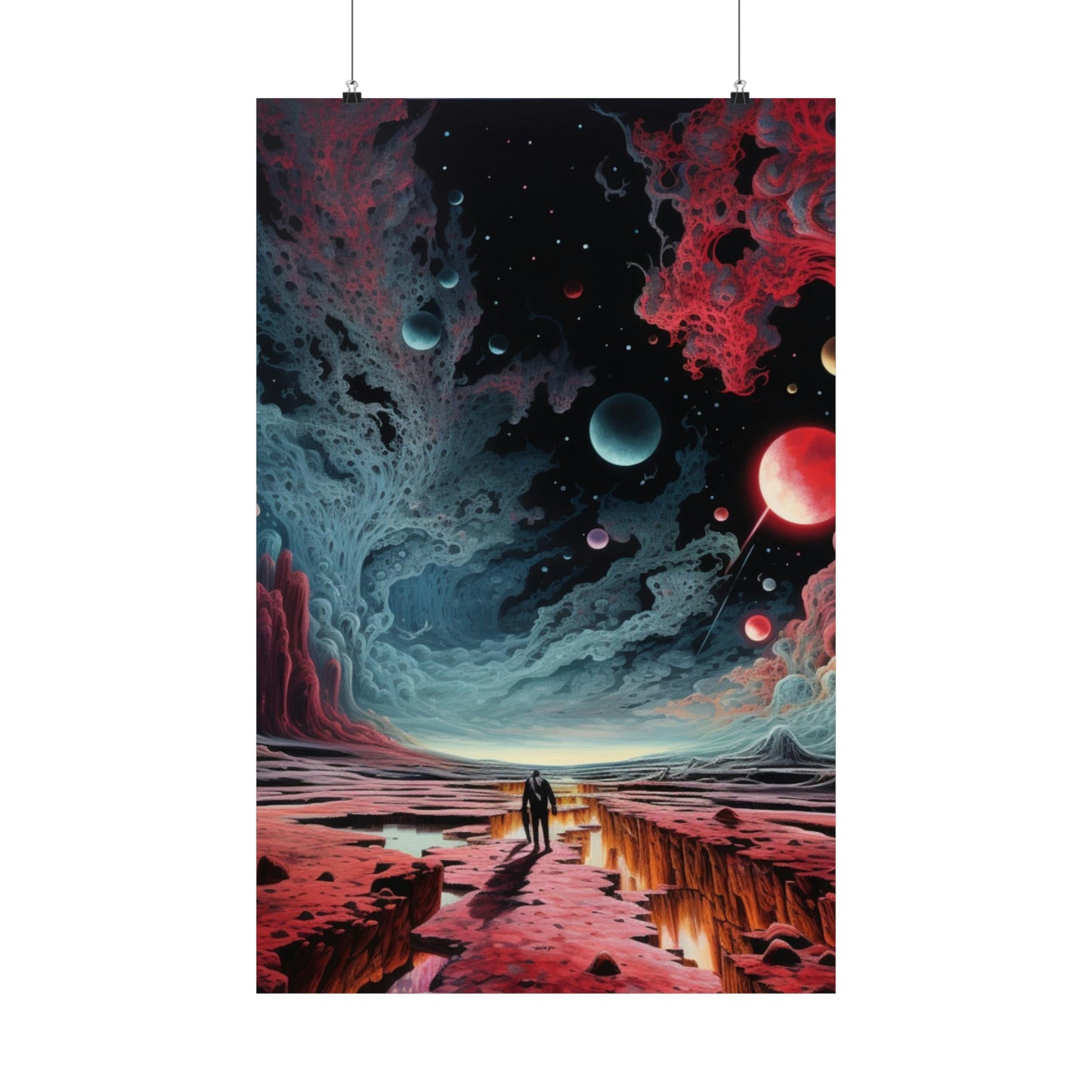 A Walk in Space 2 Vertical Posters