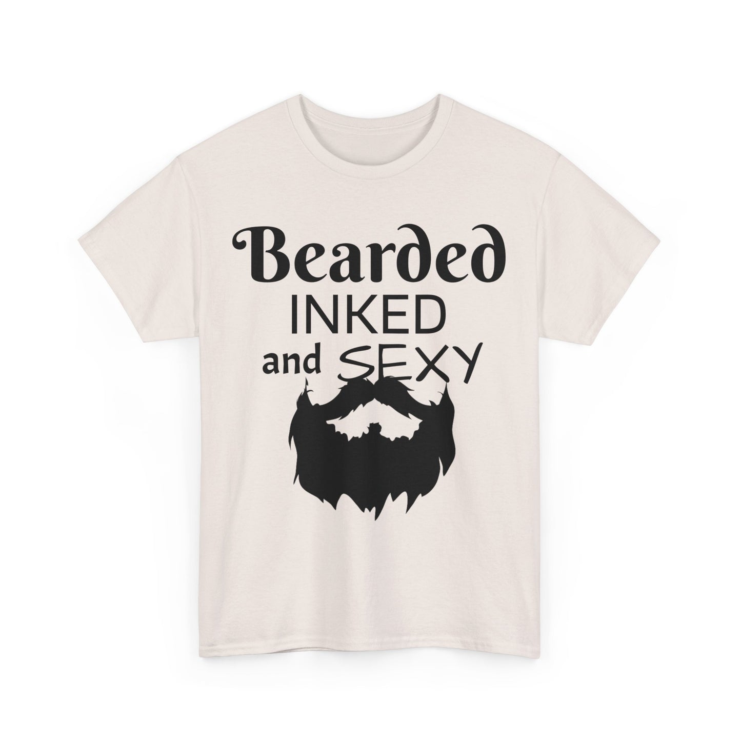 Beared and inked!  Cotton Tee