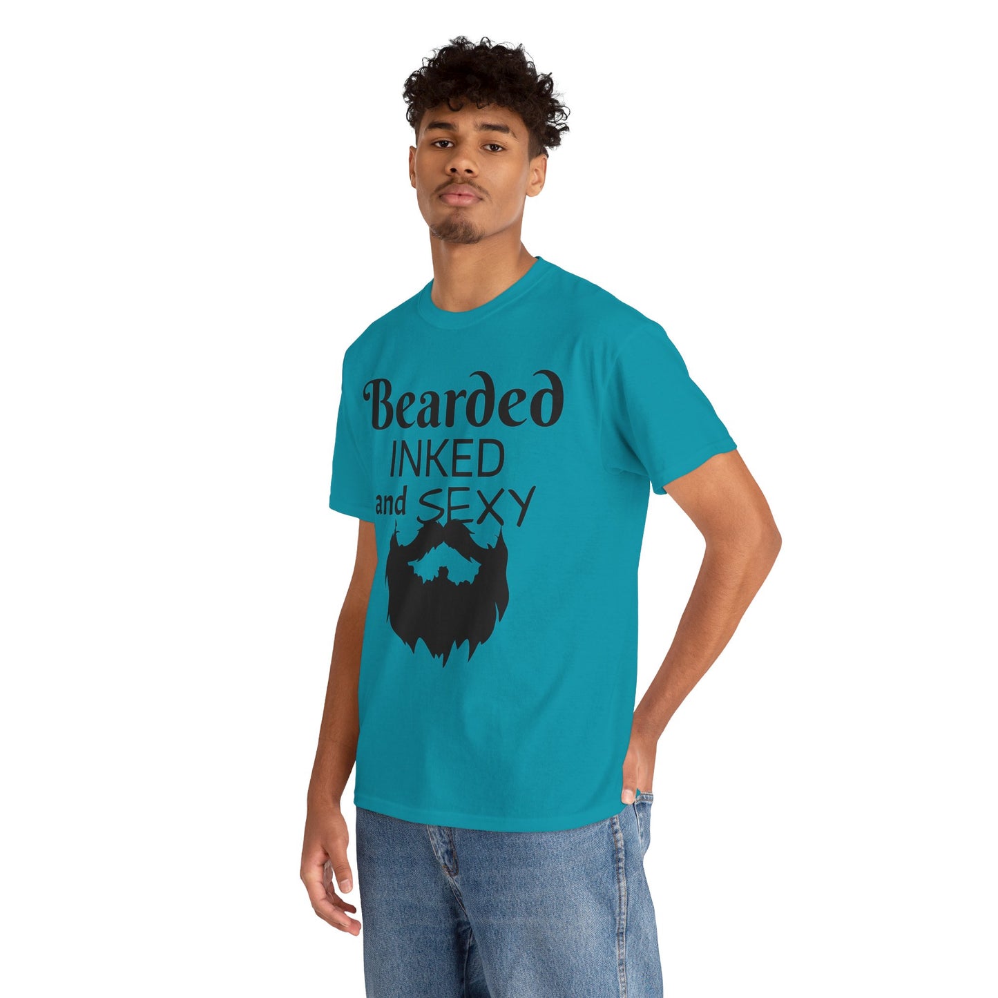 Beared and inked!  Cotton Tee