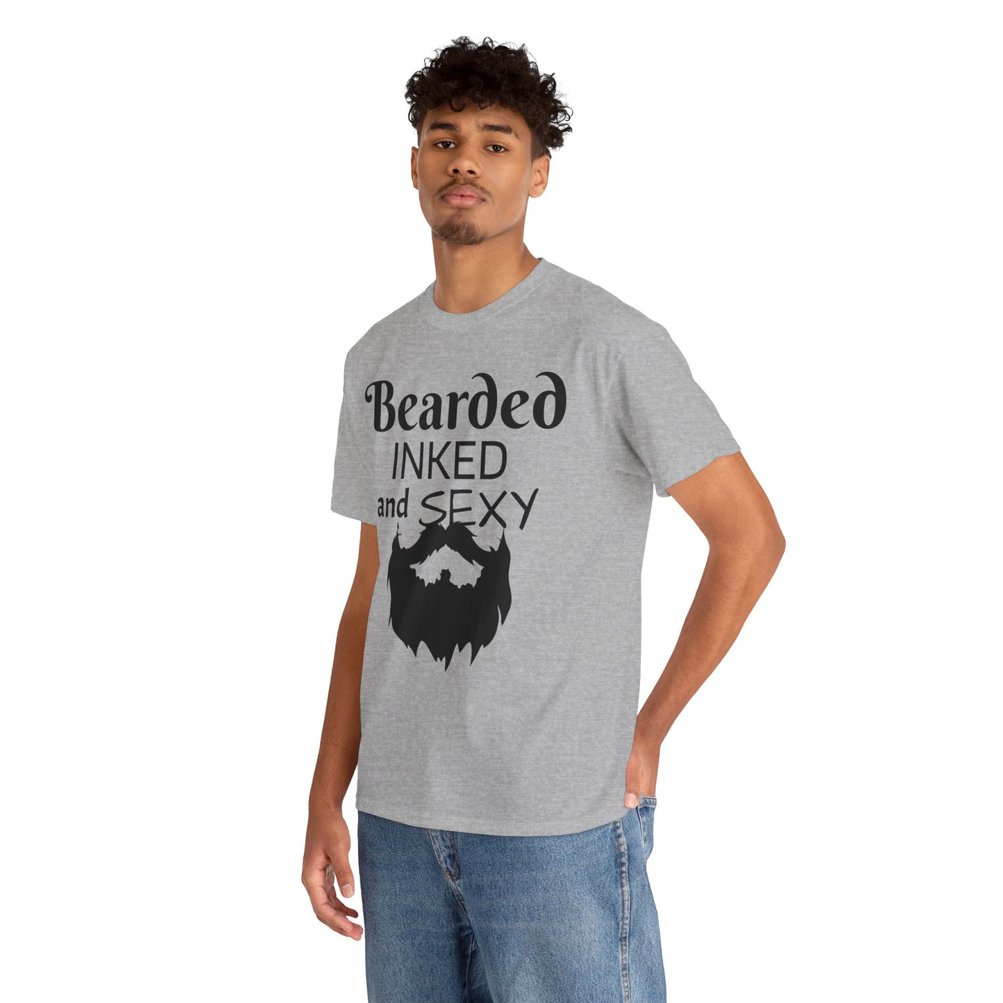 Beared and inked!  Cotton Tee