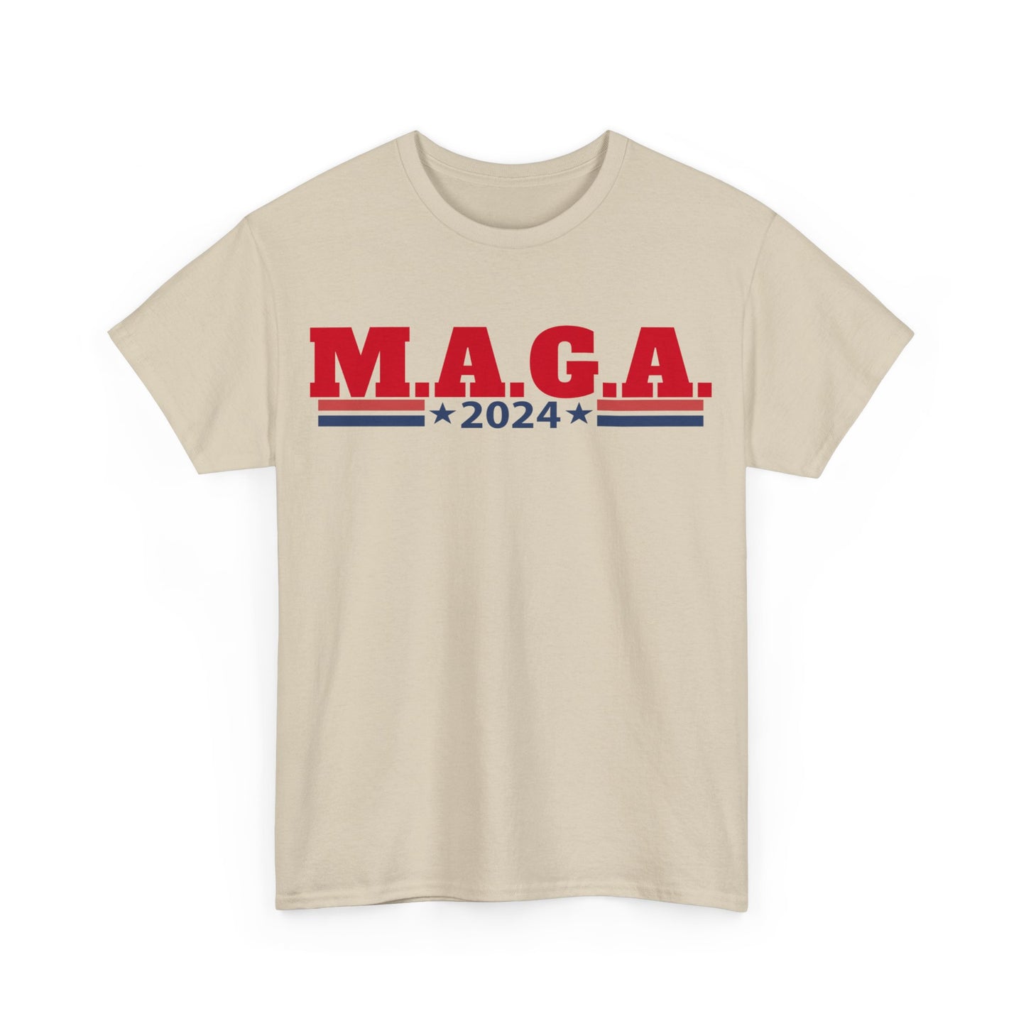 The Trump Card! MAGA 2024, Heavy Cotton Tee, Republican party support.