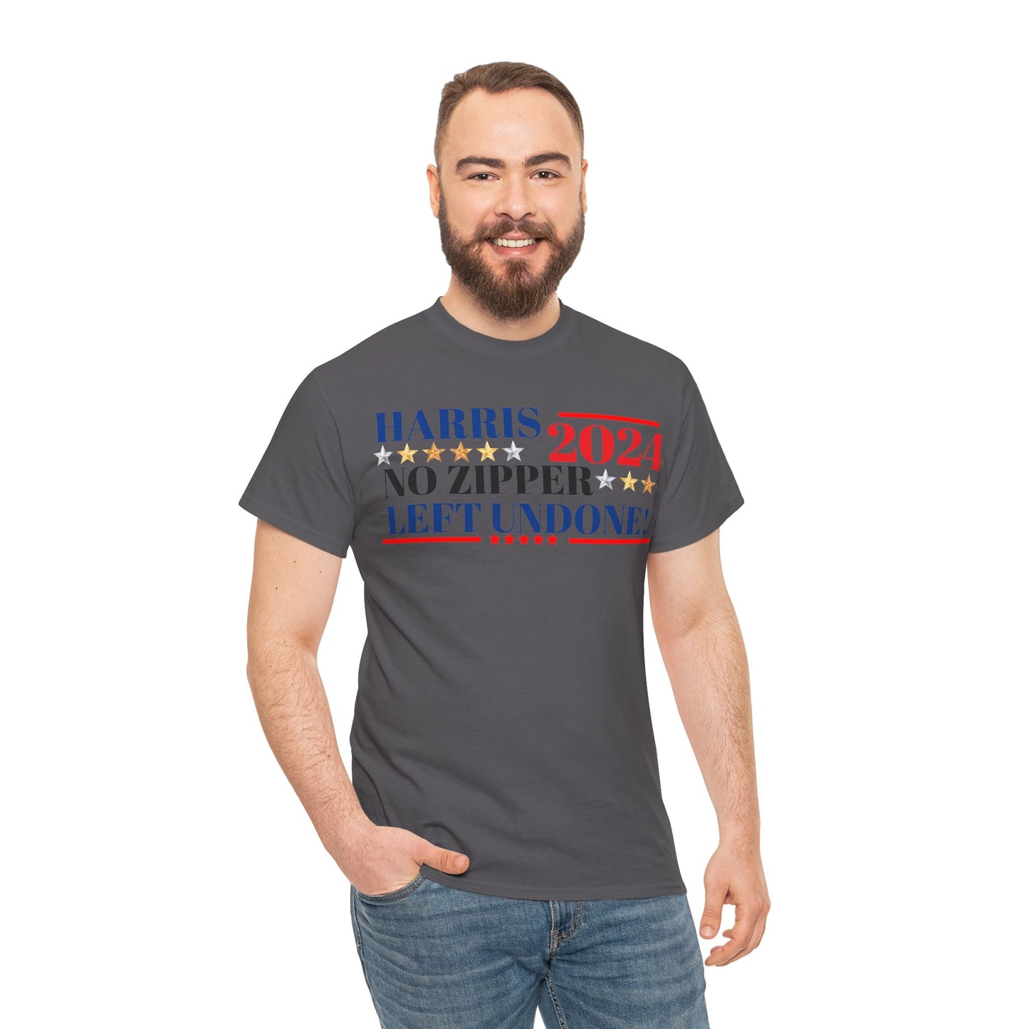 Harris 2024! Campain slogen Funny! Cotton Tee