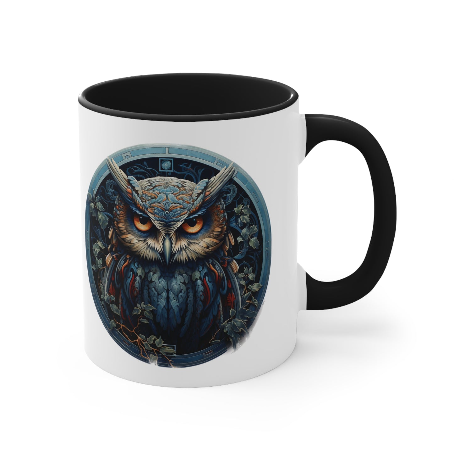 Blue Owl Accent Coffee Mug, 11oz