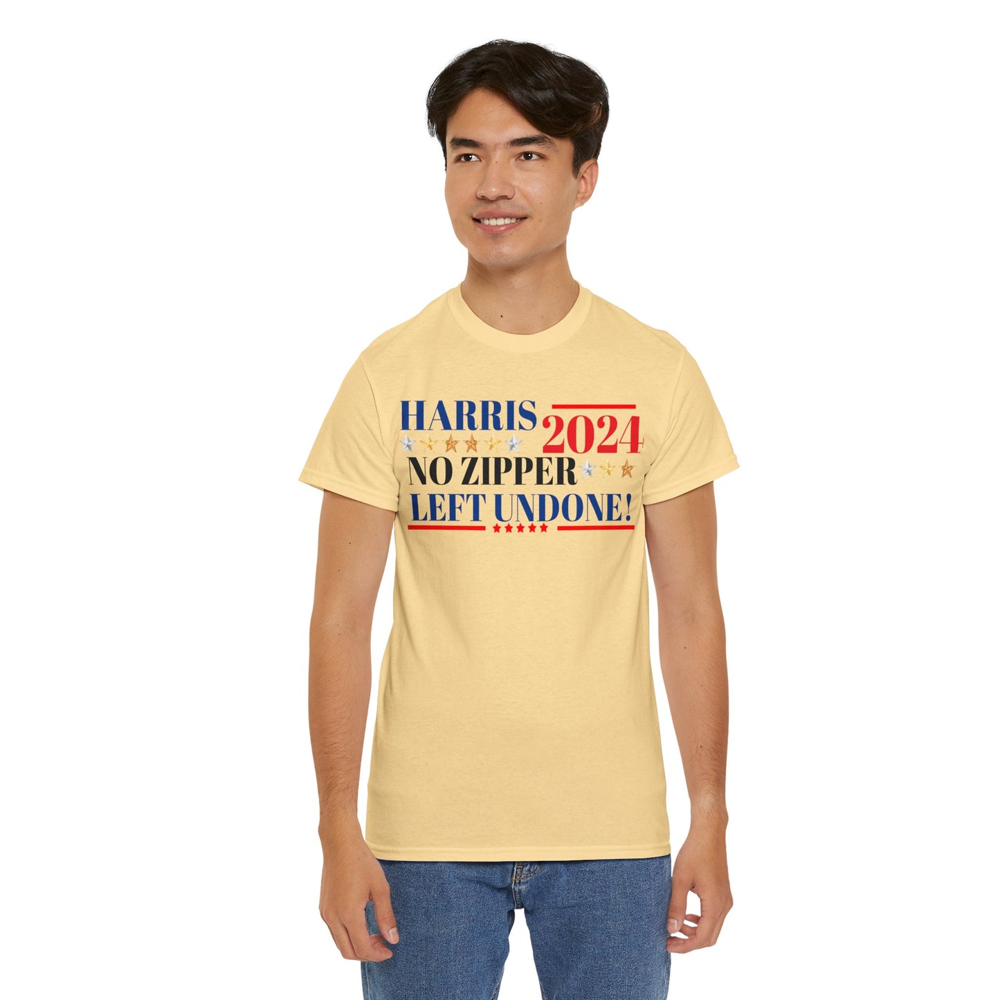 Harris 2024! Campain slogen Funny! Cotton Tee