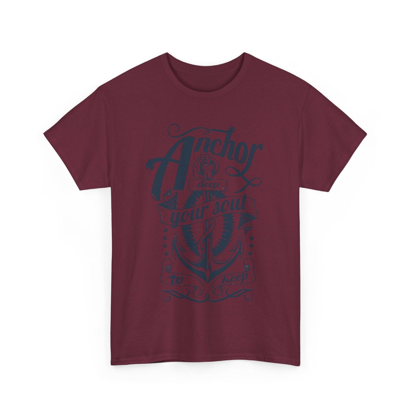 Anchor Deep! Heavy Cotton T-shirt