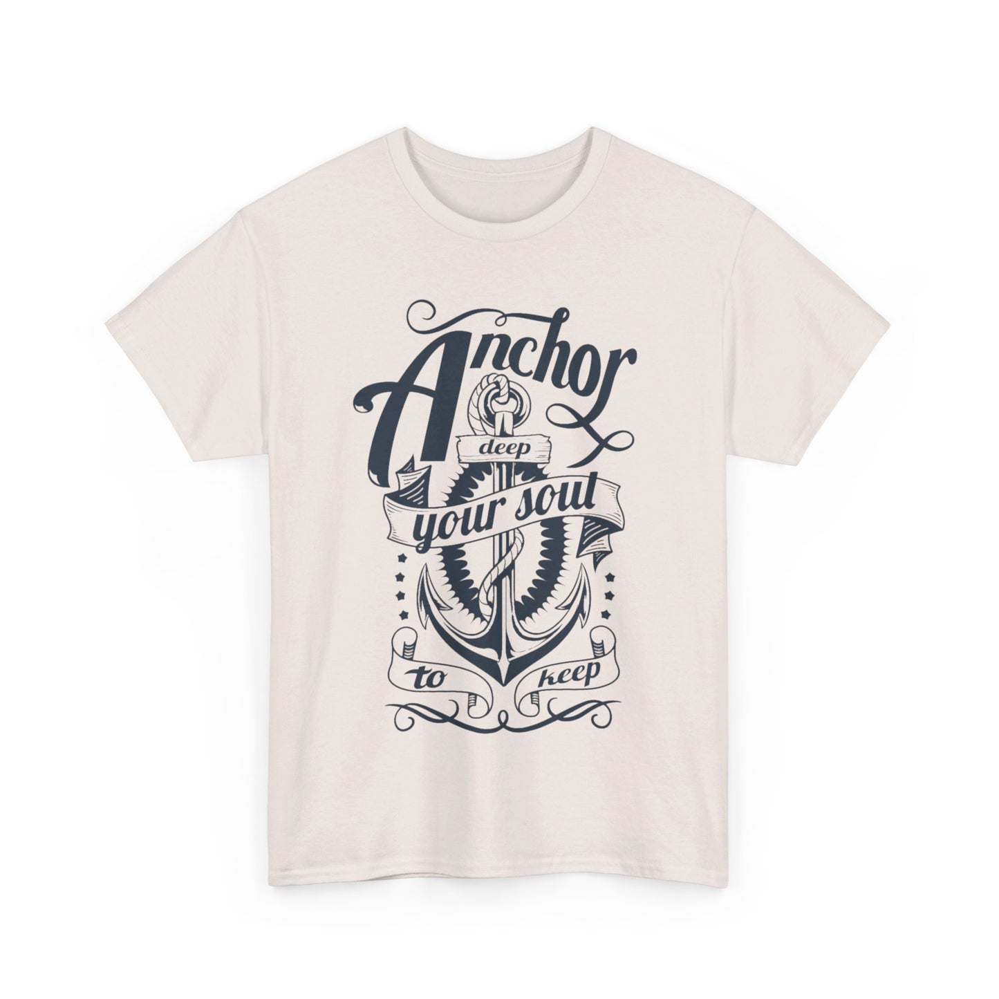 Anchor Deep! Heavy Cotton T-shirt