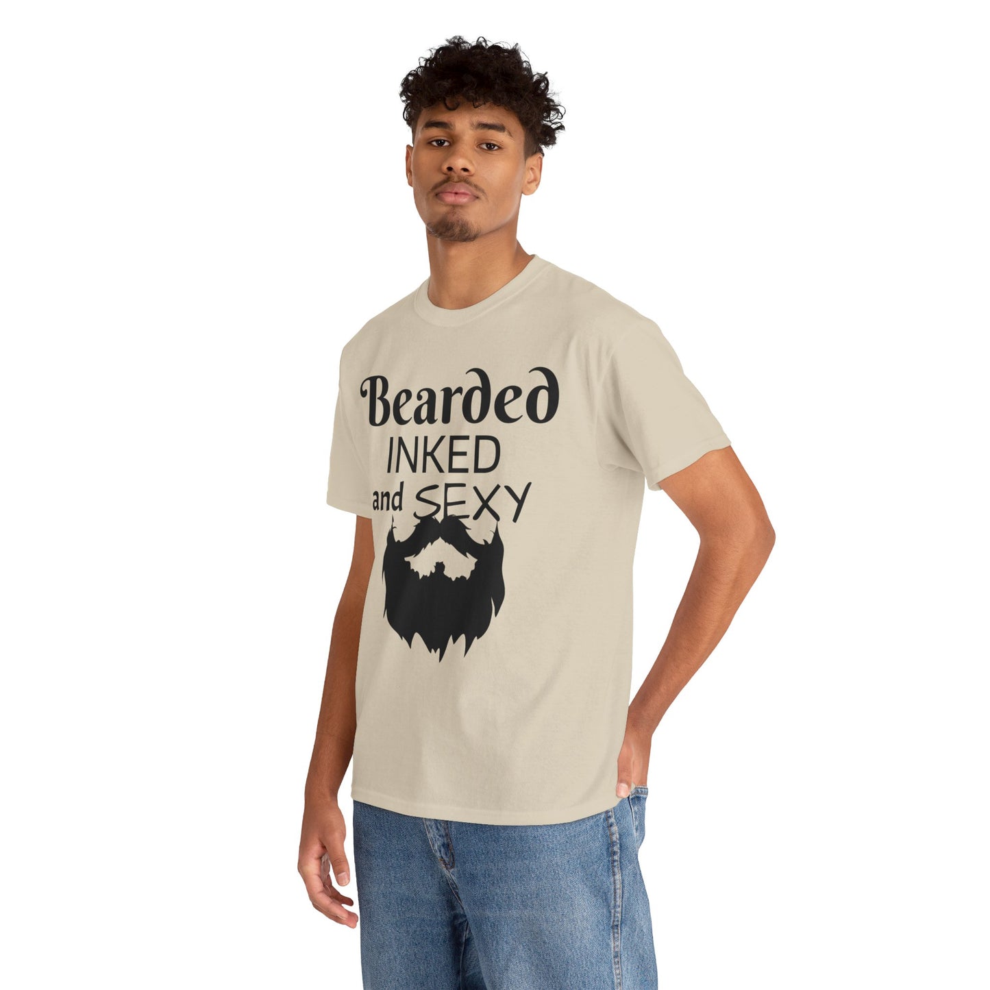 Beared and inked!  Cotton Tee