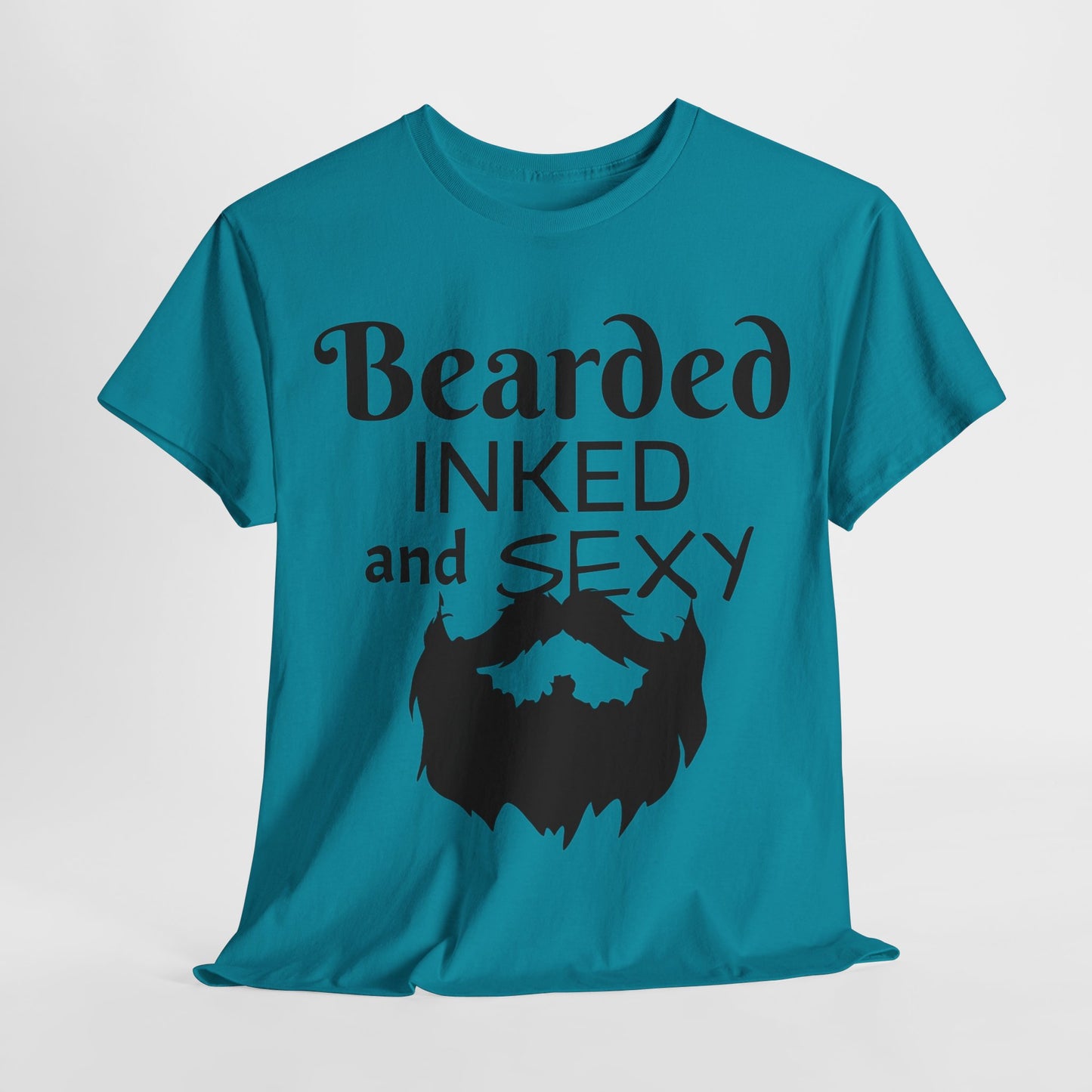 Beared and inked!  Cotton Tee