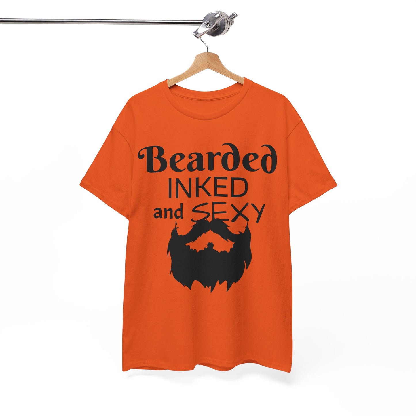 Beared and inked!  Cotton Tee