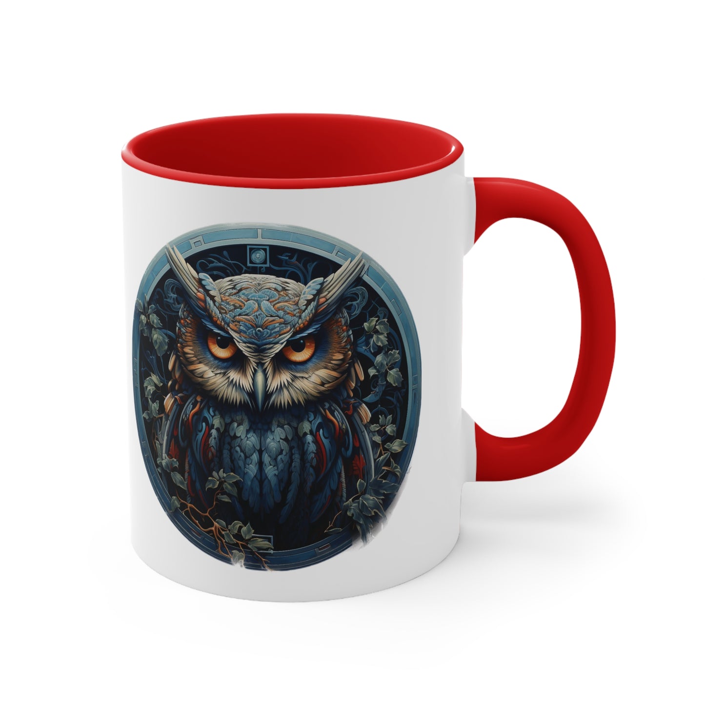 Blue Owl Accent Coffee Mug, 11oz