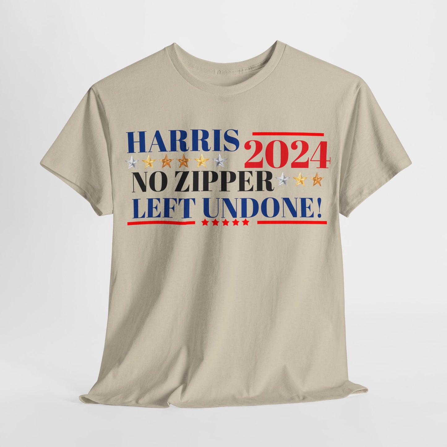 Harris 2024! Campain slogen Funny! Cotton Tee