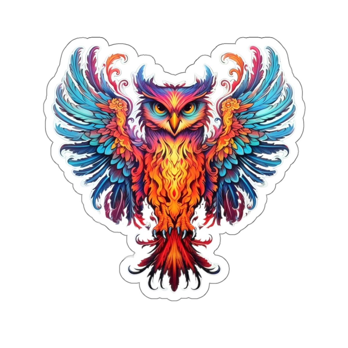 Fire Owl Stickers