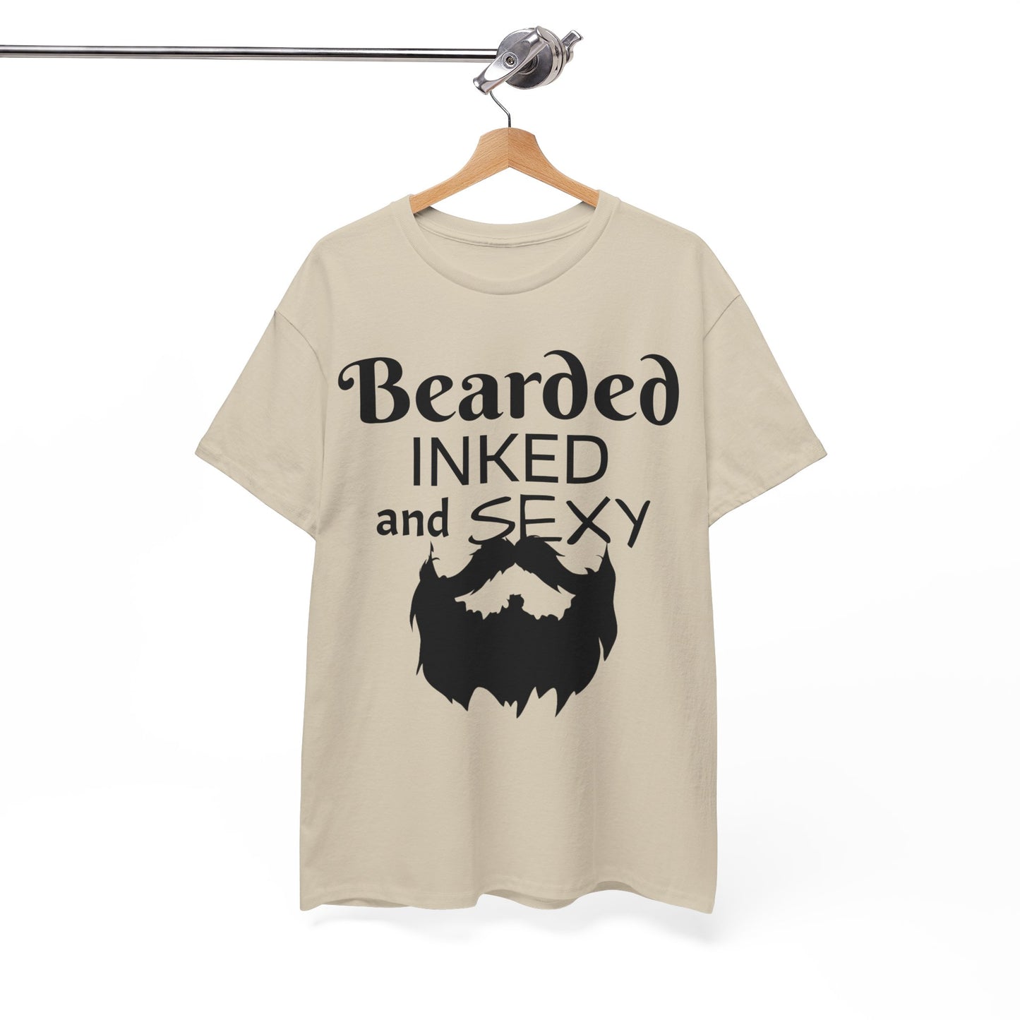 Beared and inked!  Cotton Tee