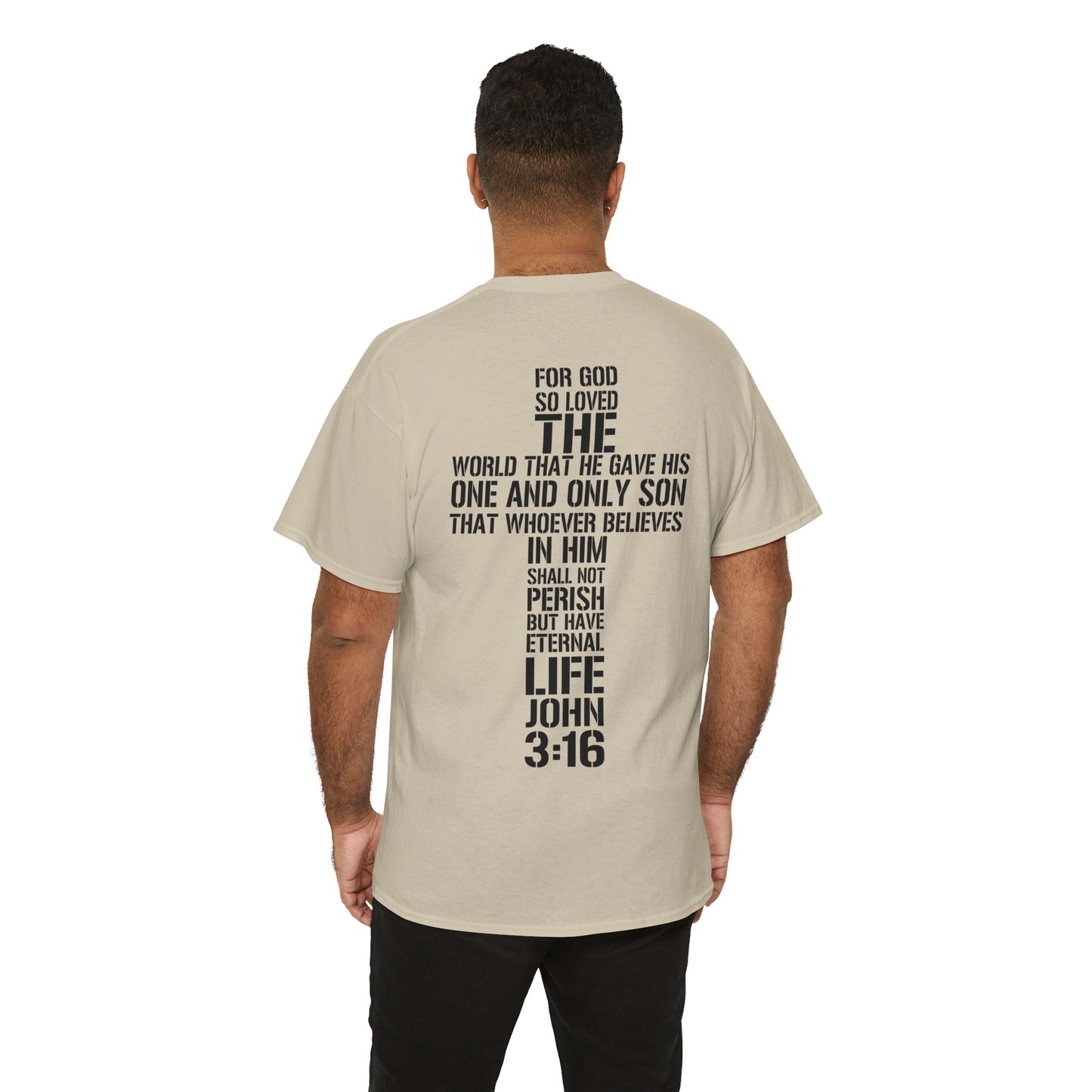 Be the Light! Jesus Cotton Tee