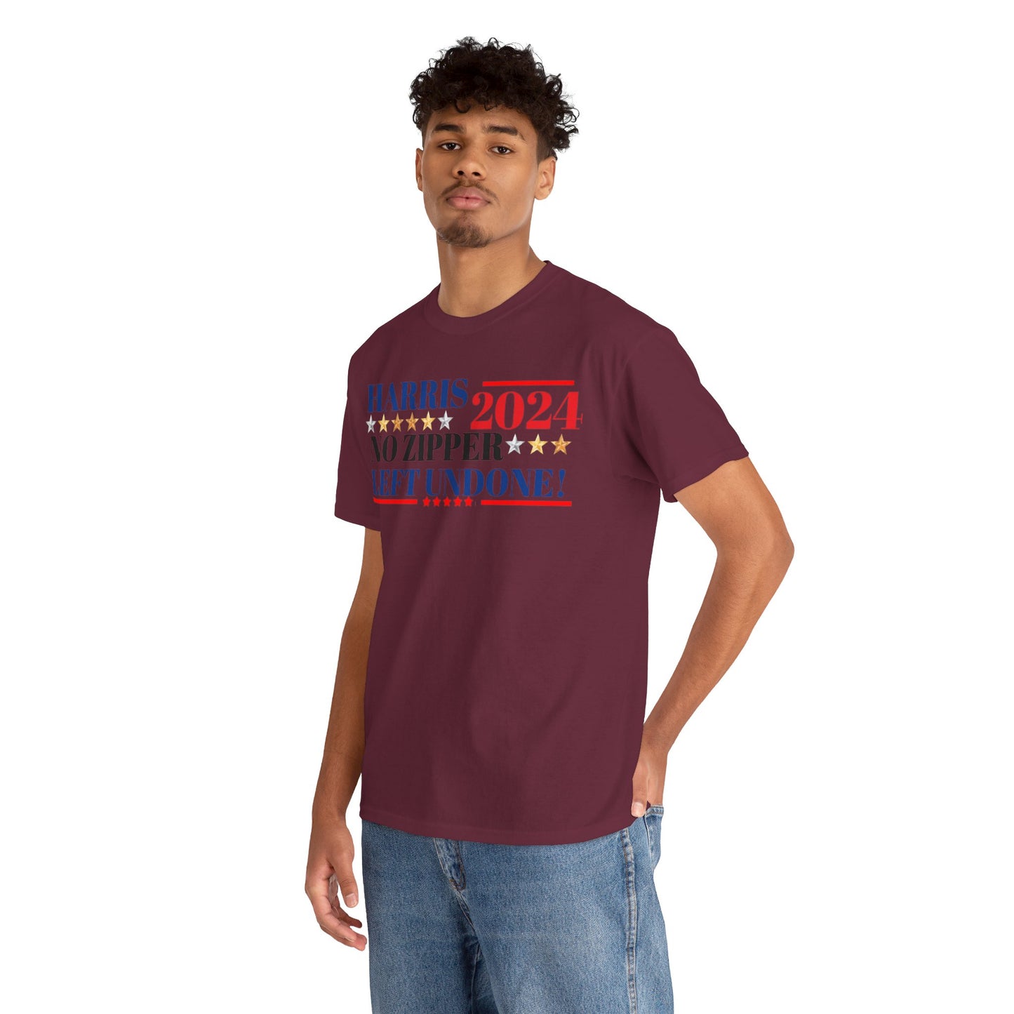 Harris 2024! Campain slogen Funny! Cotton Tee