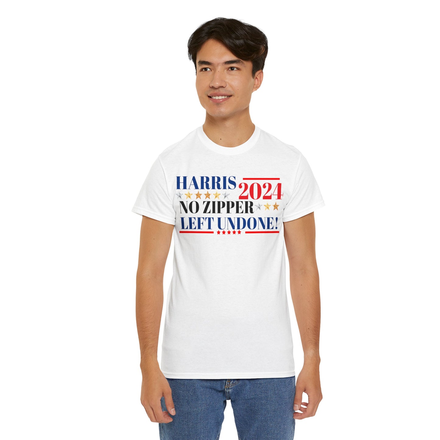 Harris 2024! Campain slogen Funny! Cotton Tee