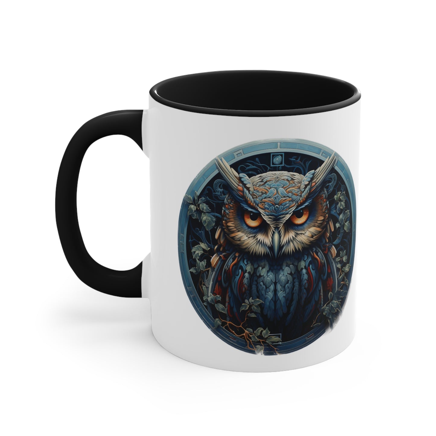 Blue Owl Accent Coffee Mug, 11oz