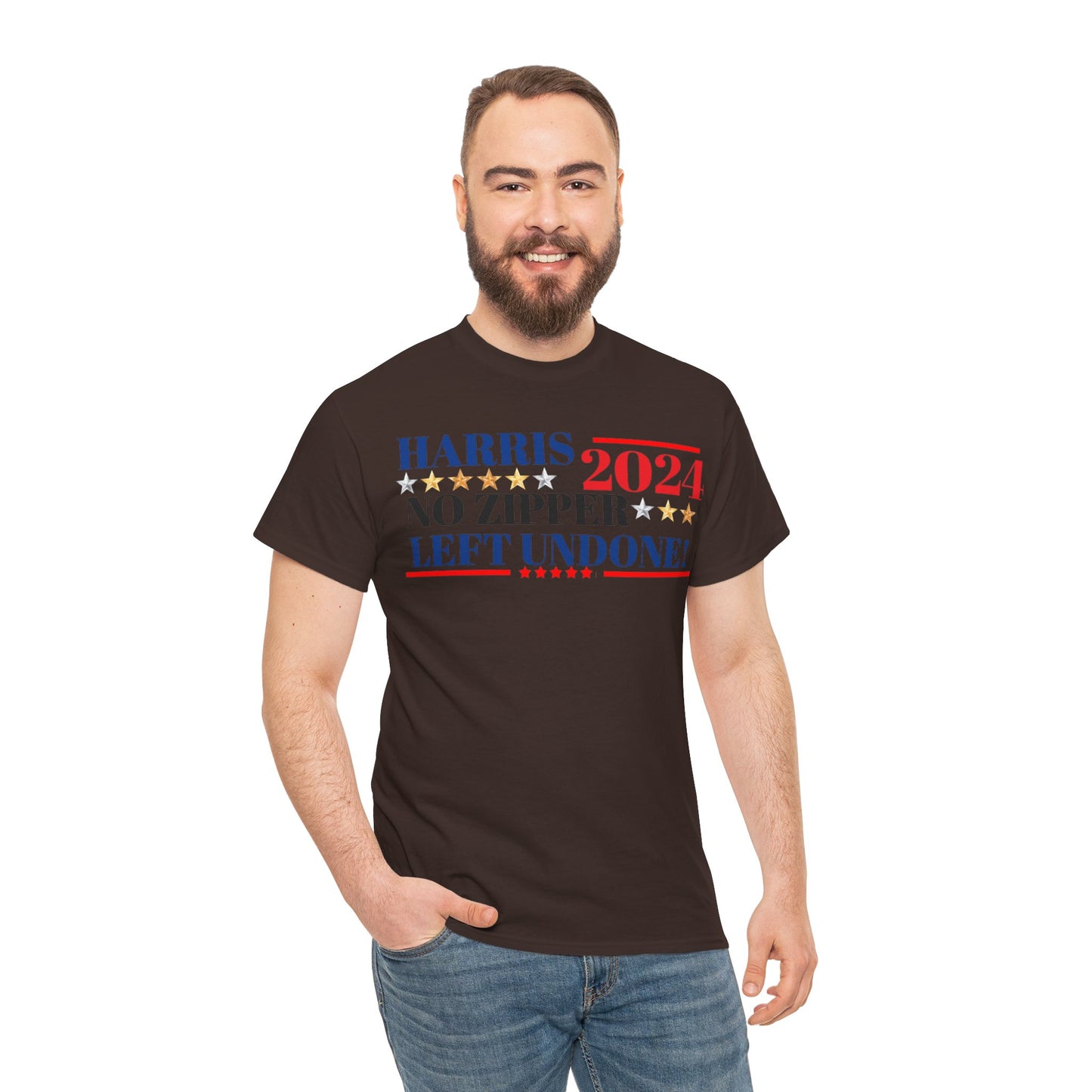 Harris 2024! Campain slogen Funny! Cotton Tee