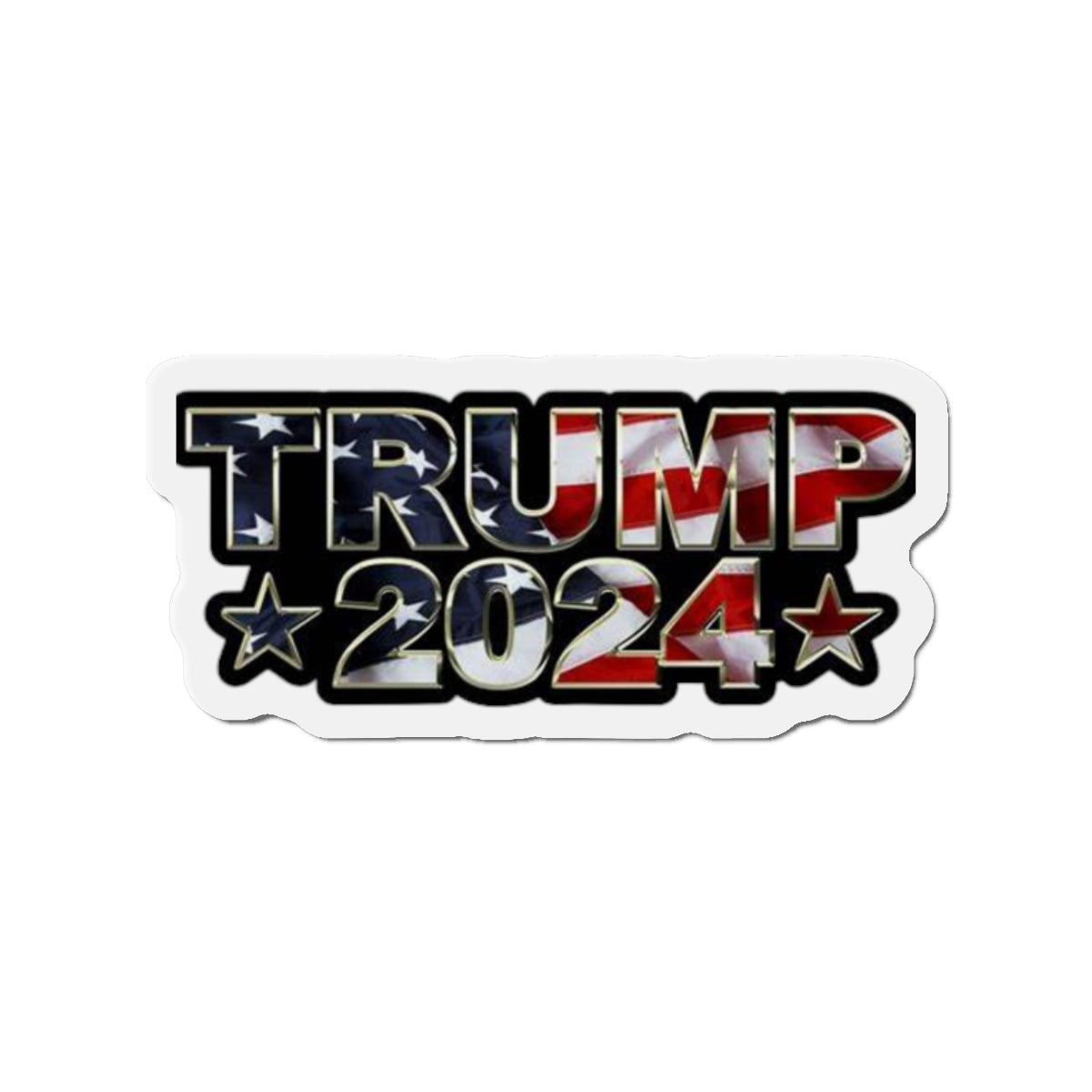 TRUMP 2024 Stars and Stripes Magnets