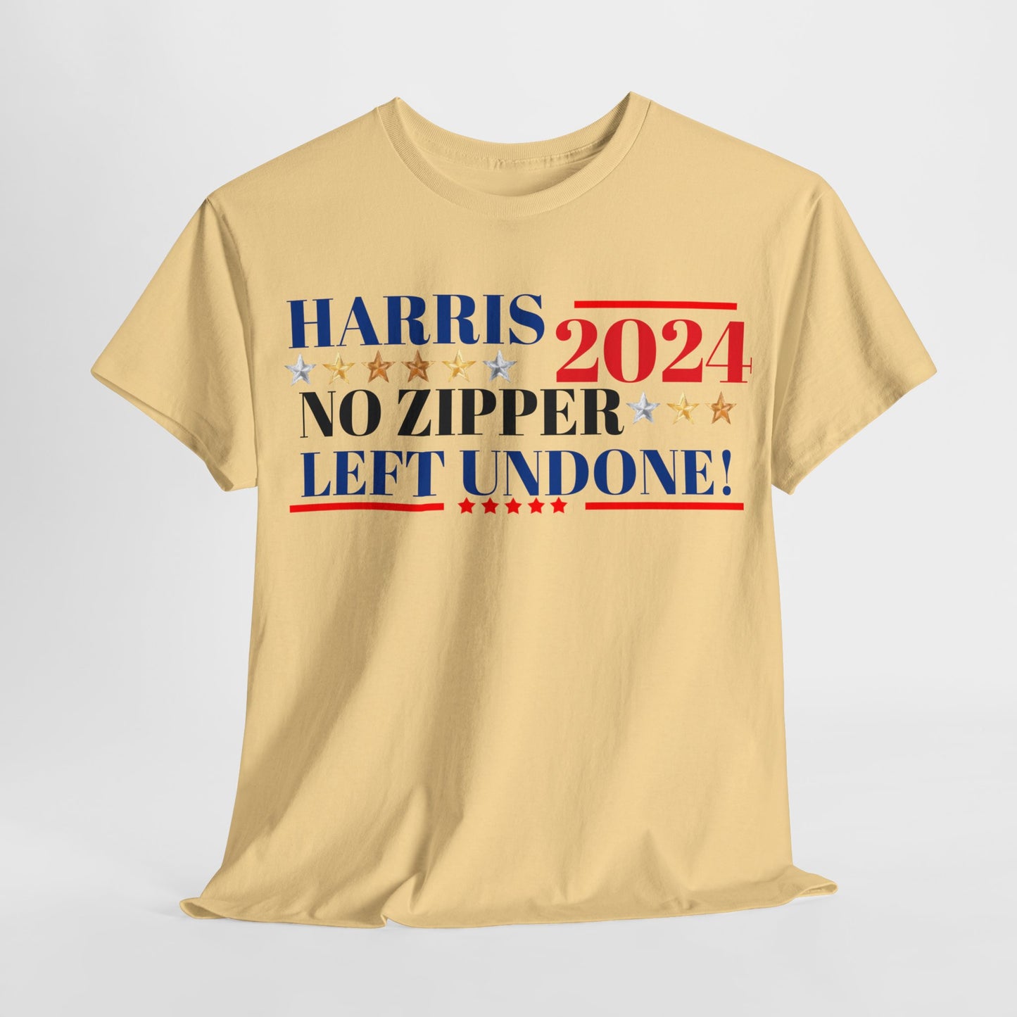 Harris 2024! Campain slogen Funny! Cotton Tee