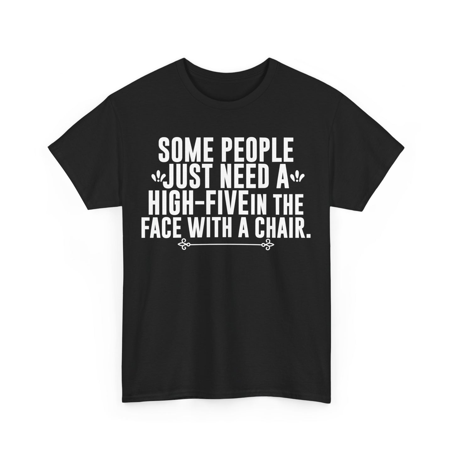 High-Five with a Chair! Cotton Tshirt