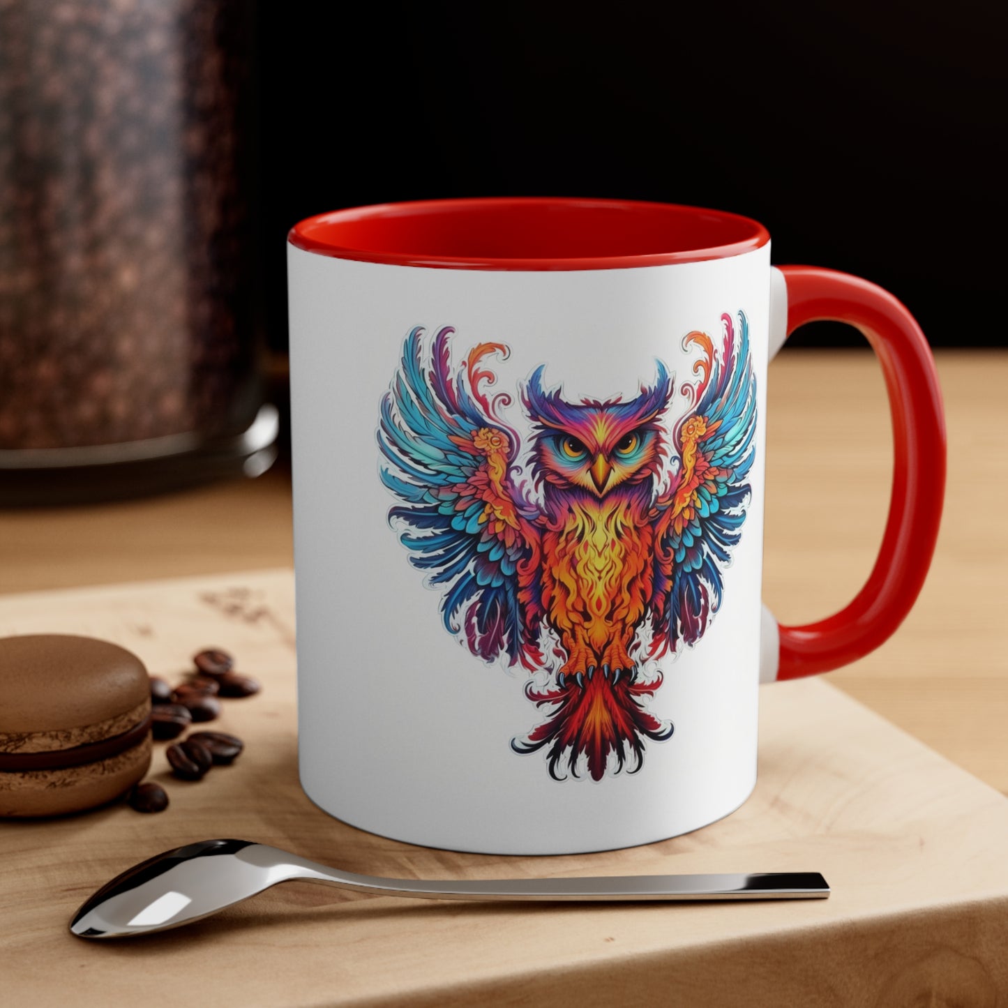 Mighty Owl Accent Coffee Mug, 11oz