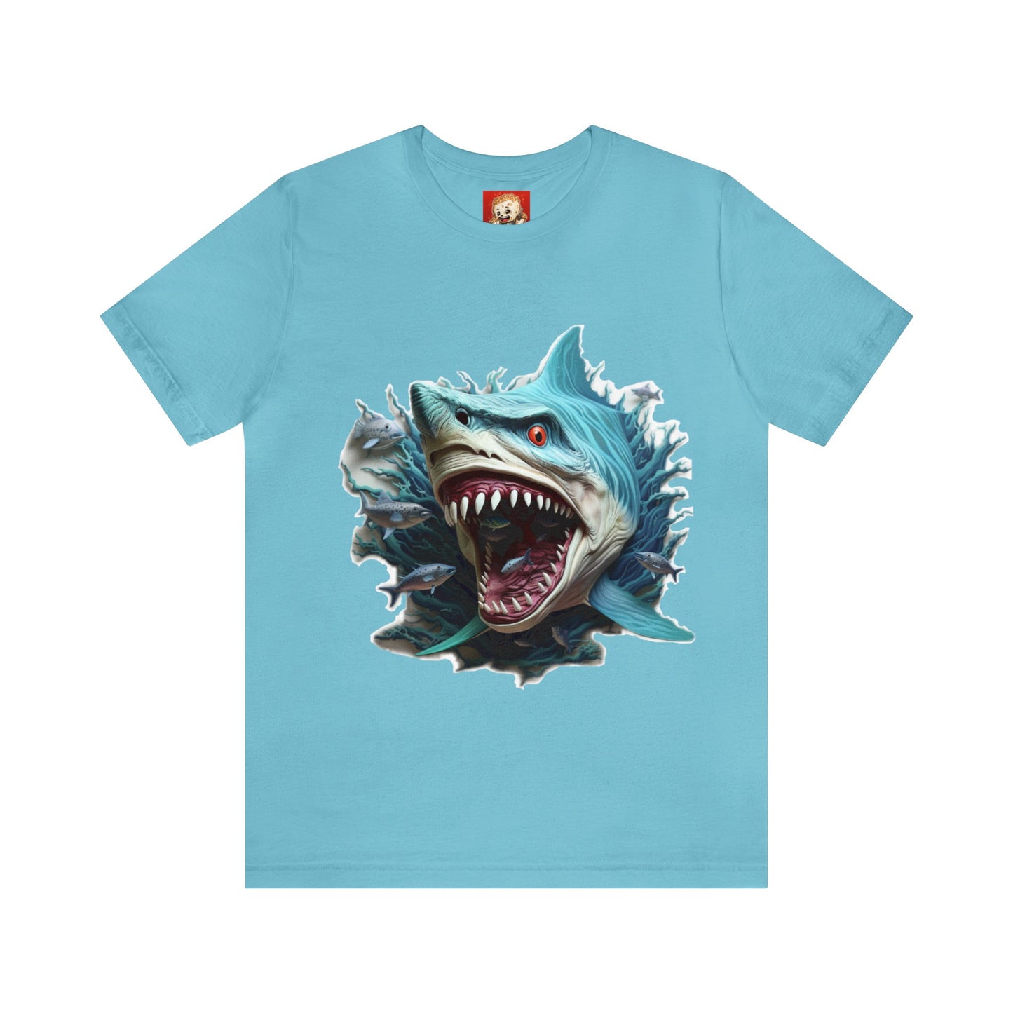 Shark attach 3D T-Shirt