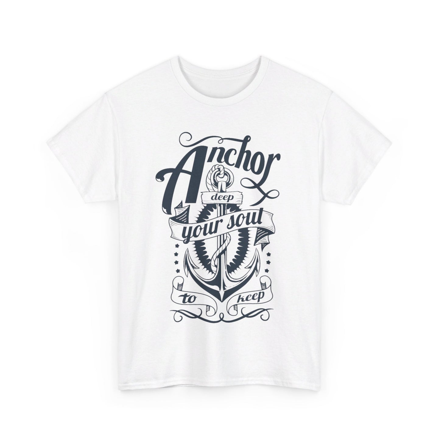 Anchor Deep! Heavy Cotton T-shirt