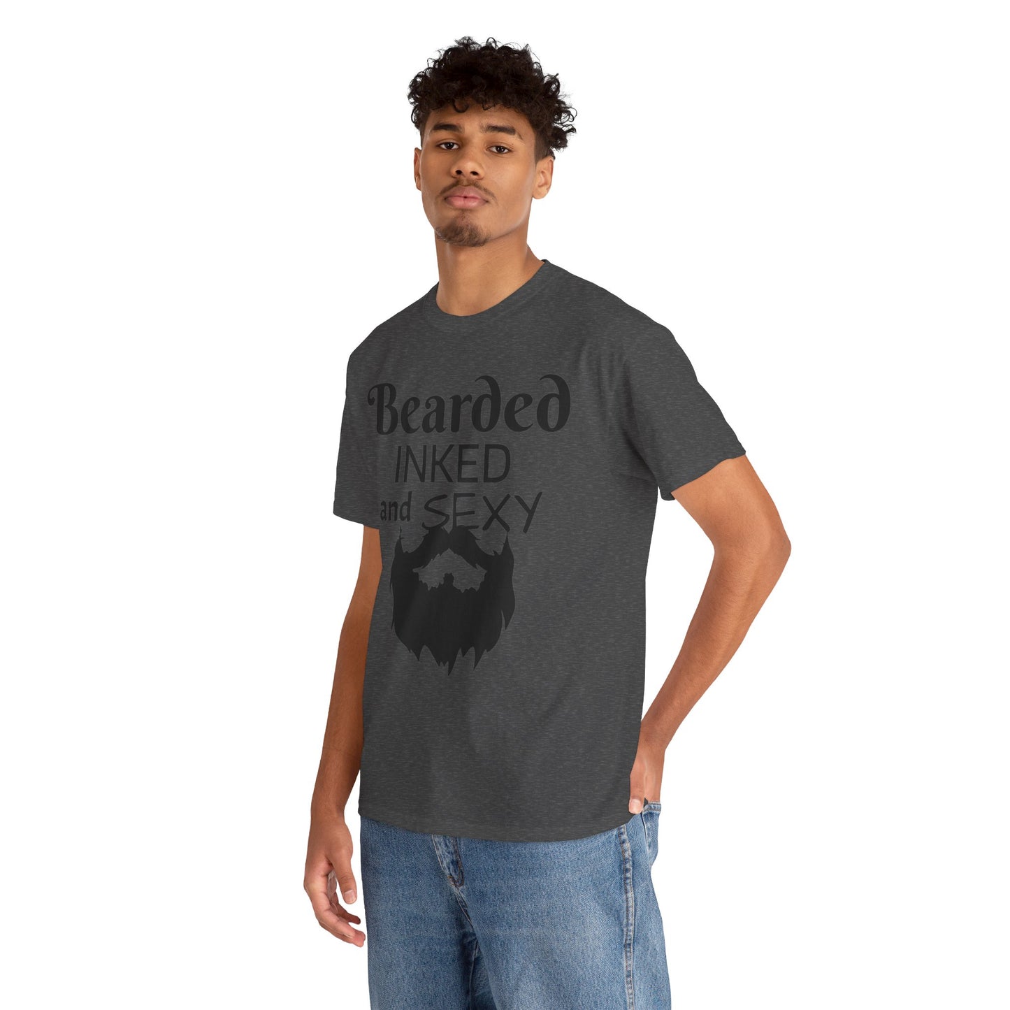 Beared and inked!  Cotton Tee