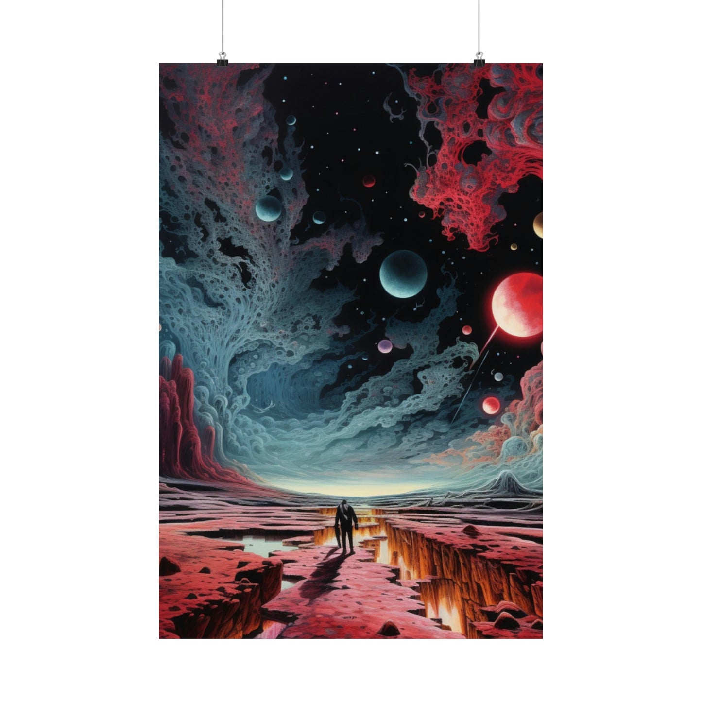 A Walk in Space 2 Vertical Posters