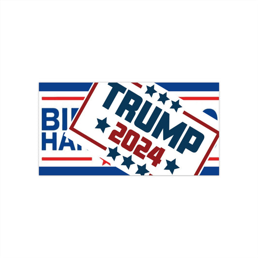 Trump Over Biden! Bumper Stickers