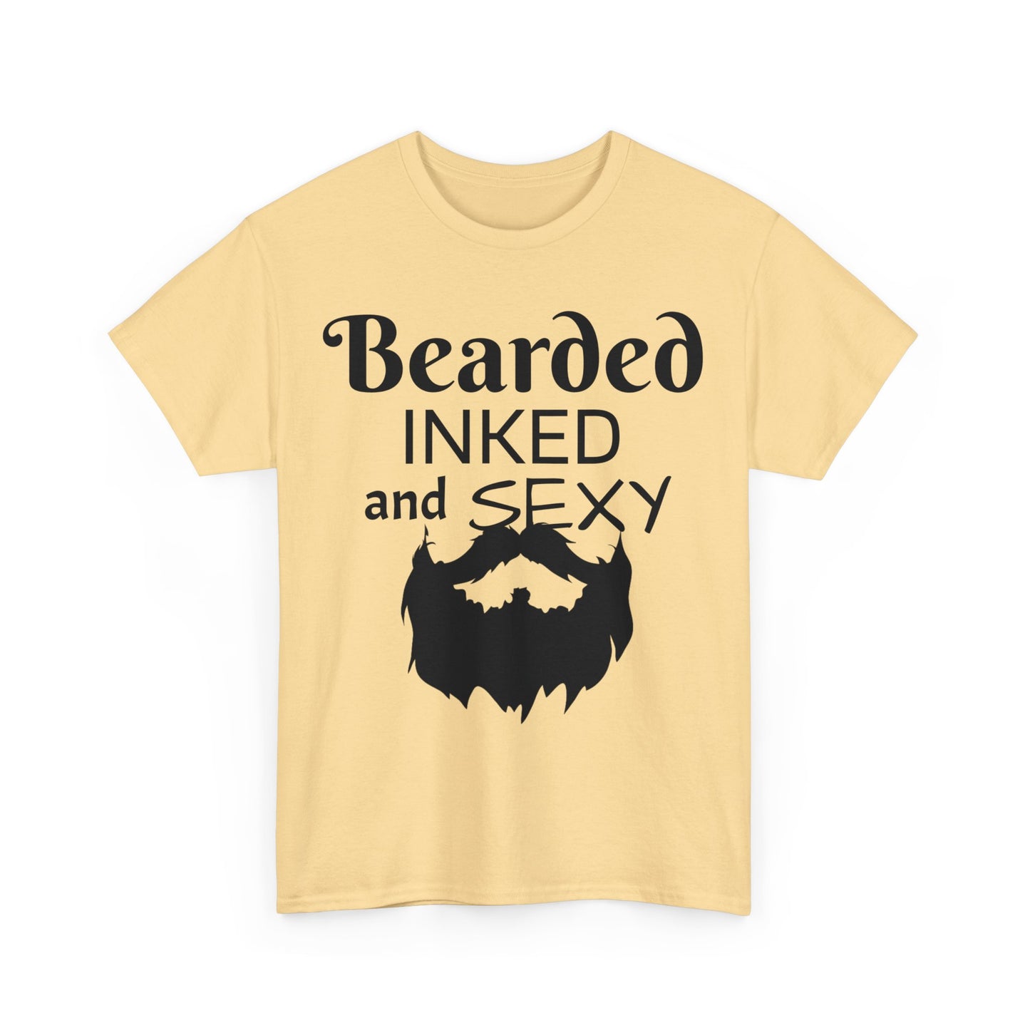 Beared and inked!  Cotton Tee