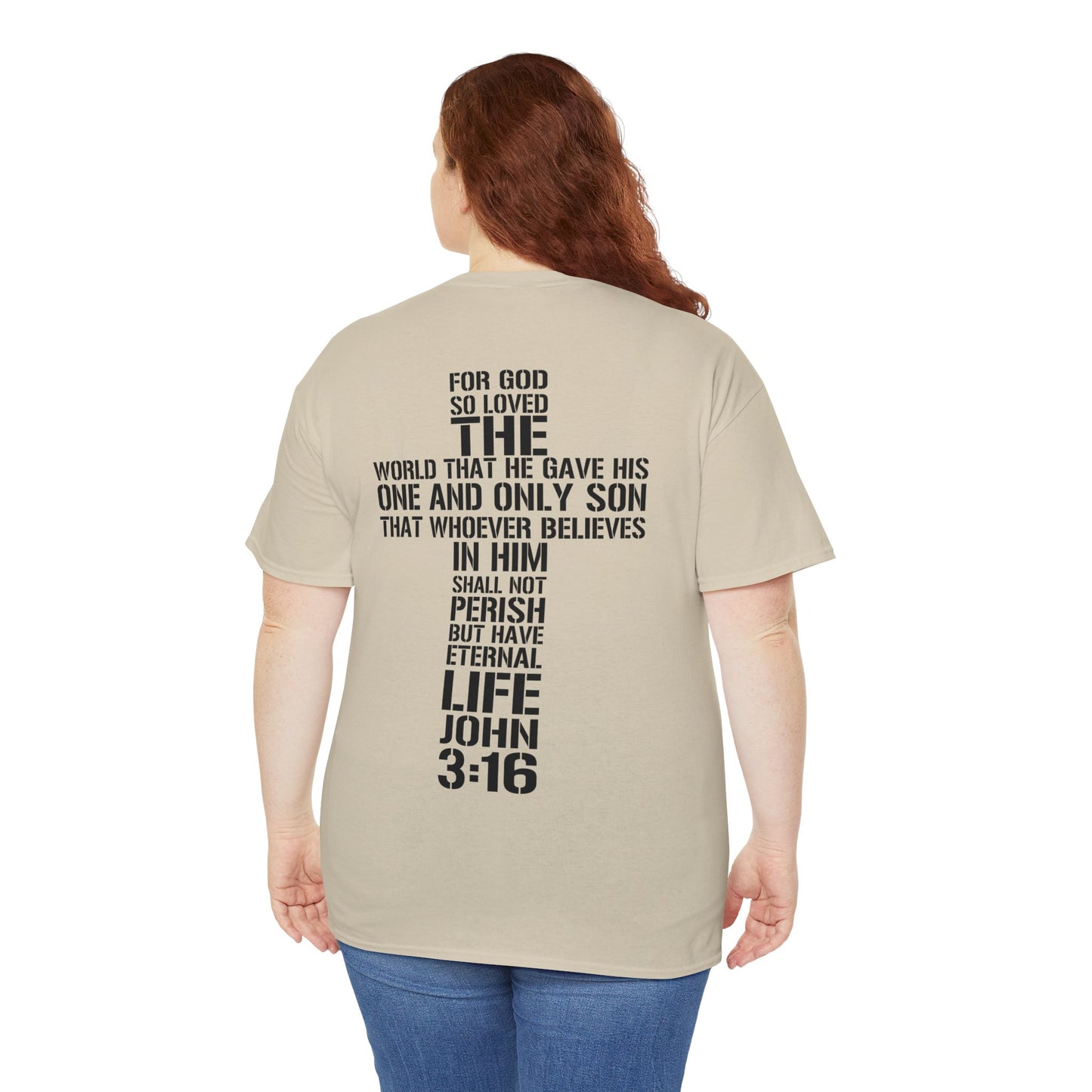 Be the Light! Jesus Cotton Tee