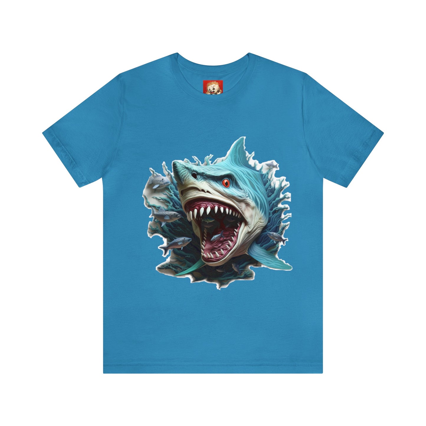 Shark attach 3D T-Shirt