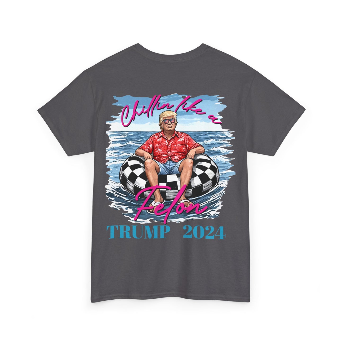 Chillin Like a Fellon! Trump 2024 T-Shirt cotton