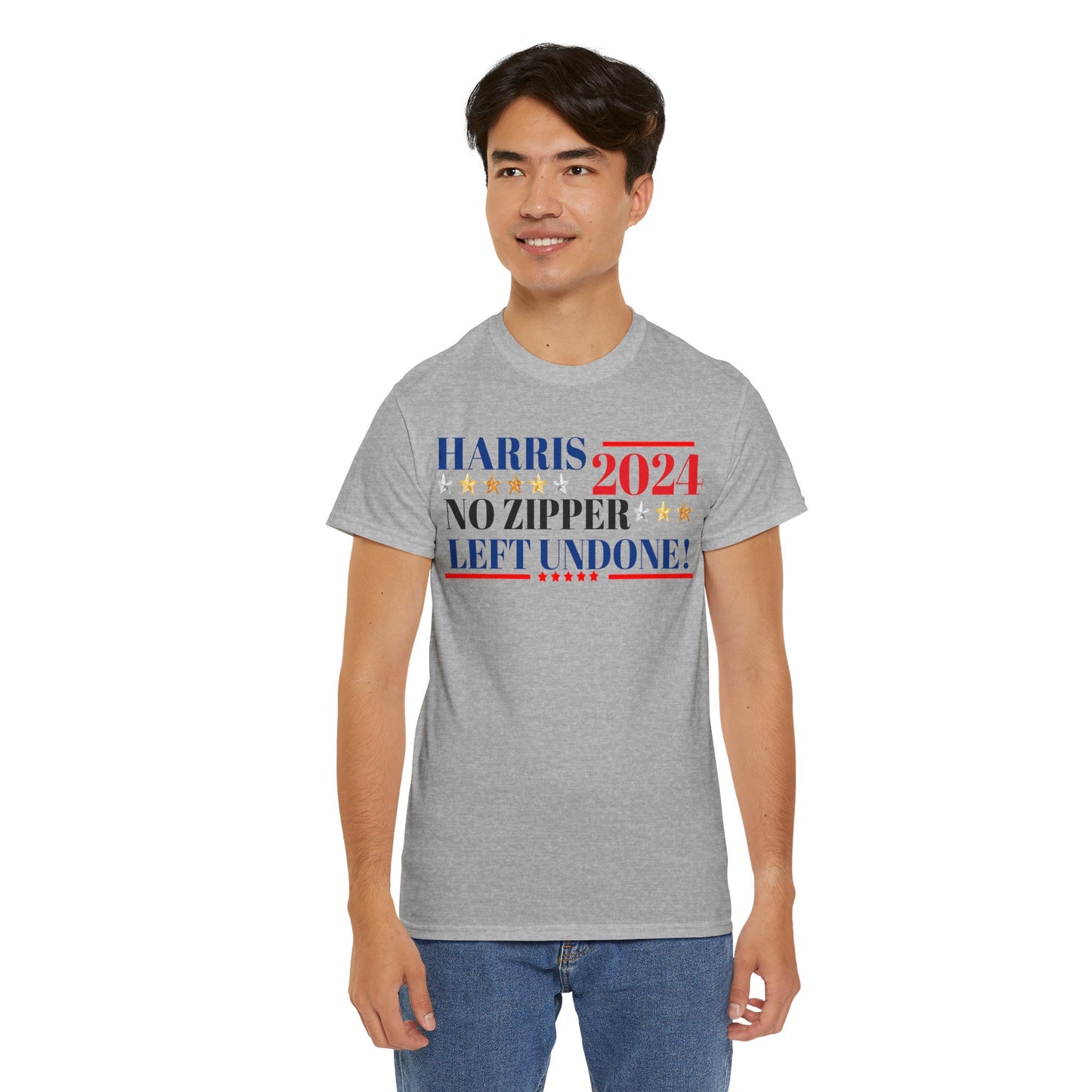 Harris 2024! Campain slogen Funny! Cotton Tee