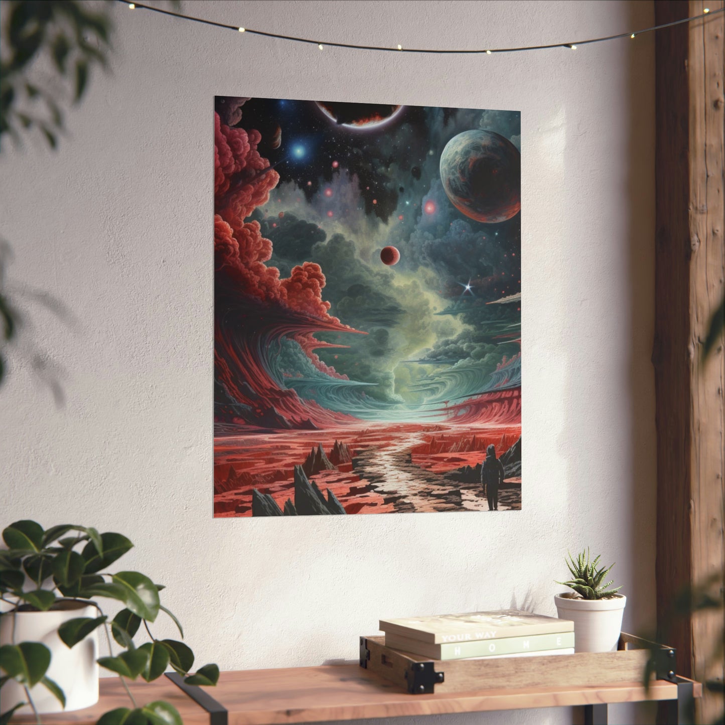 A Walk In Space Vertical Posters