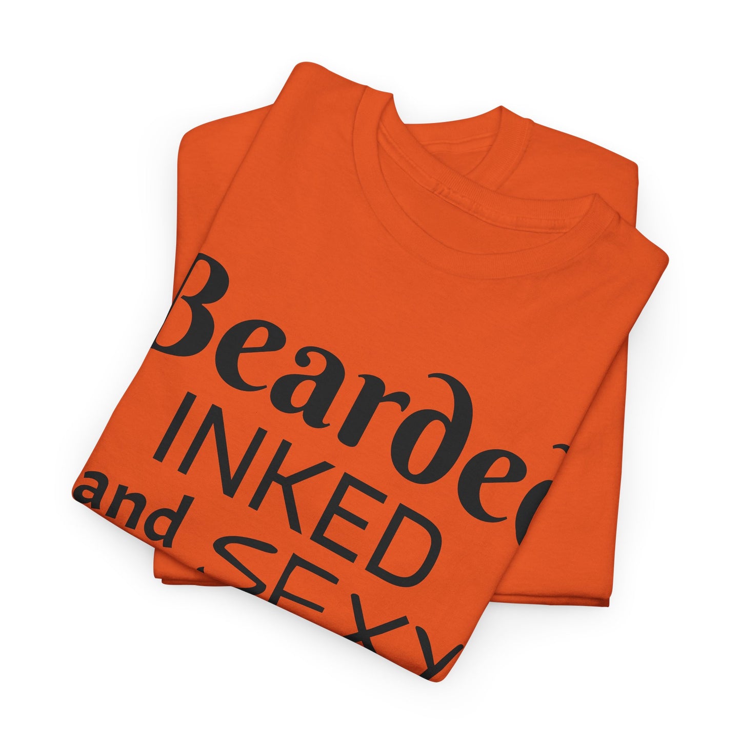 Beared and inked!  Cotton Tee