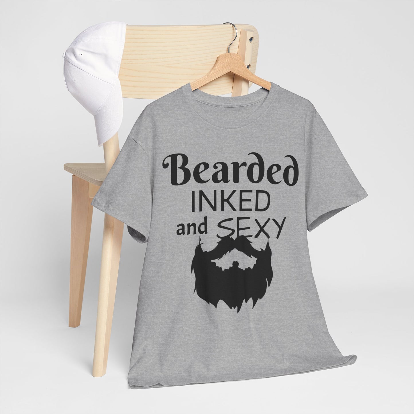 Beared and inked!  Cotton Tee