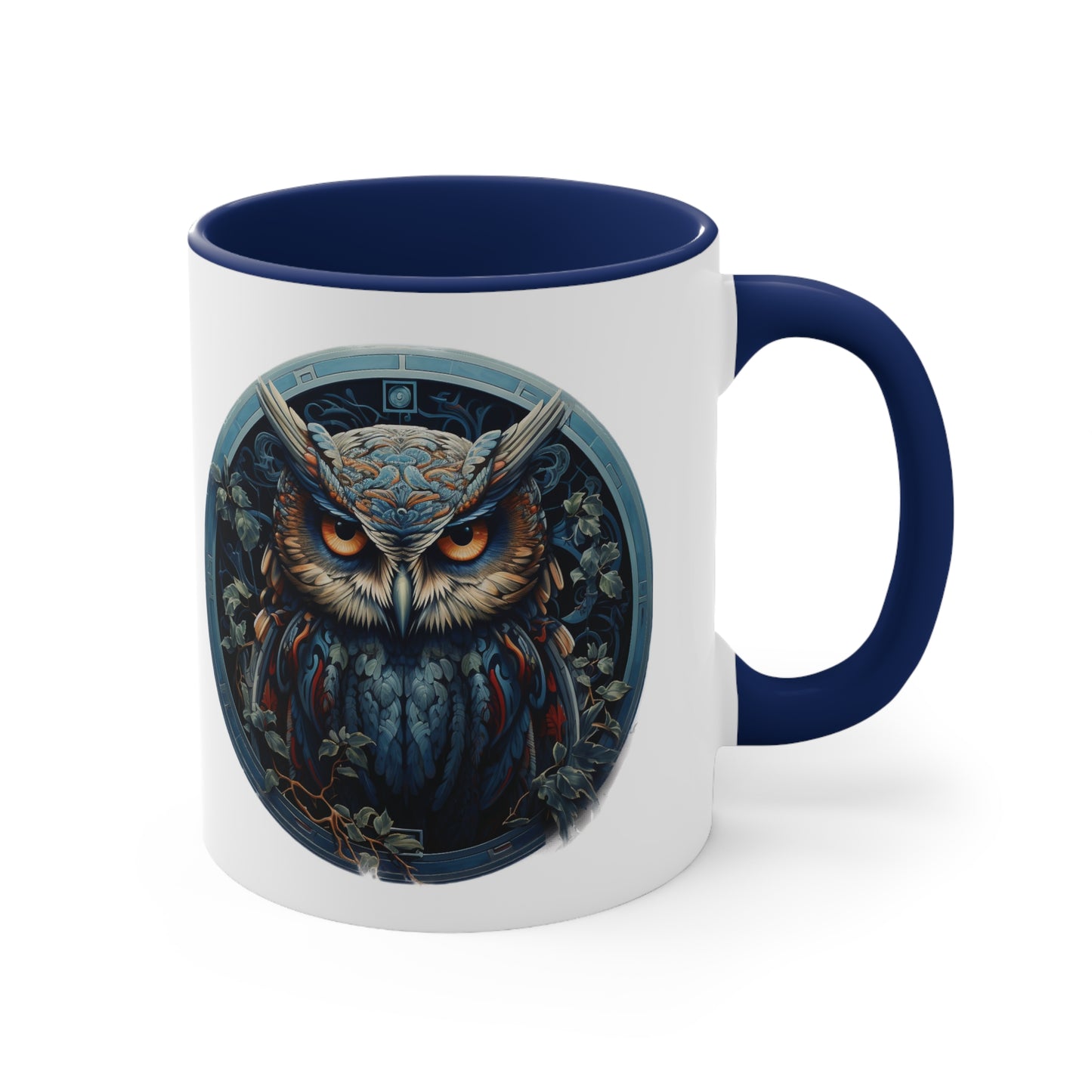 Blue Owl Accent Coffee Mug, 11oz