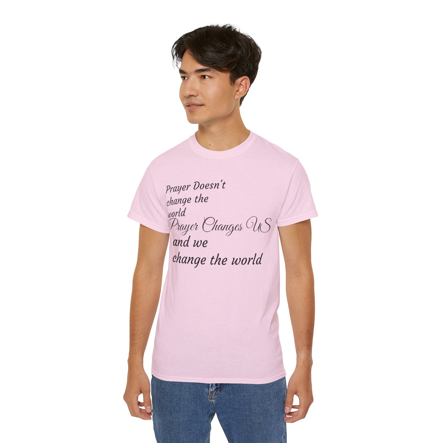 Prayer Changes US Cotton Tee