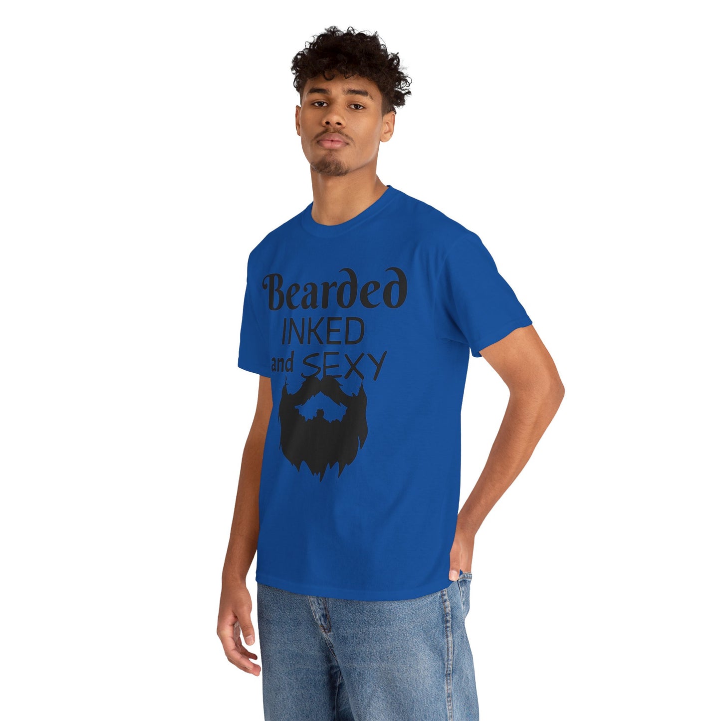 Beared and inked!  Cotton Tee