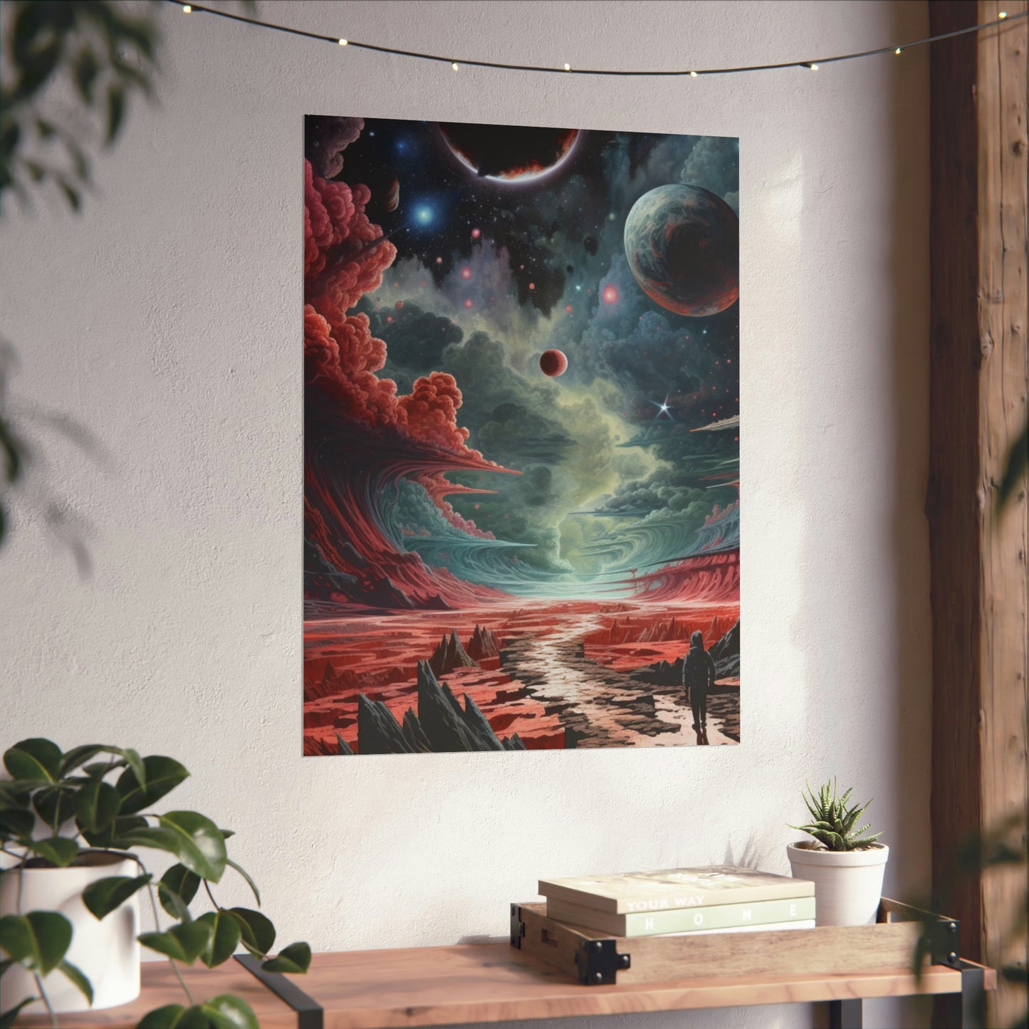 A Walk In Space Vertical Posters