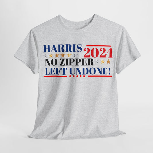 Harris 2024! Campain slogen Funny! Cotton Tee